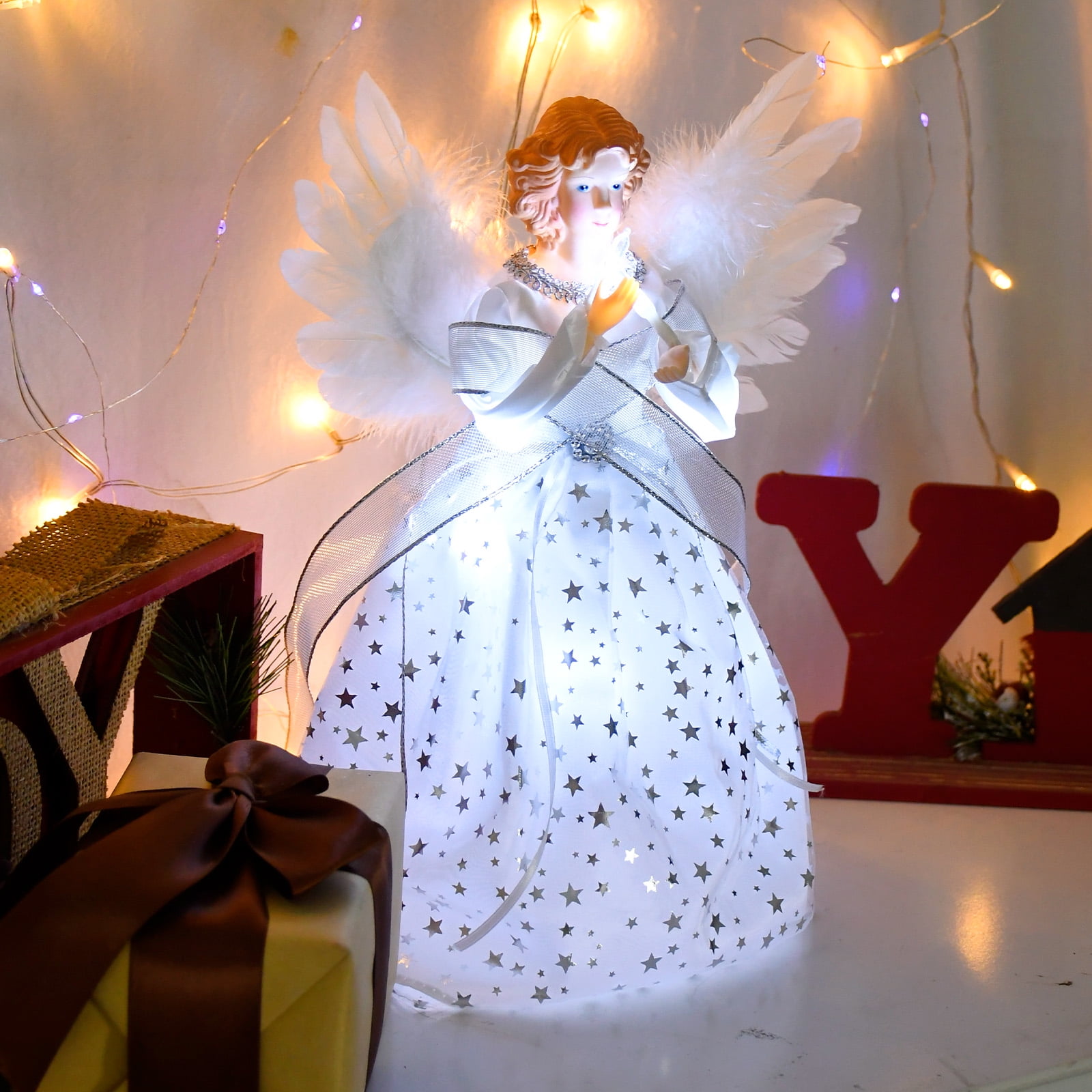 PayUSD Christmas Tree Topper 12 Angel Xmas Tree Toppers Decorations payusd-christmas-tree-topper-12-angel-xmas-tree-toppers-decorations