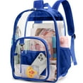 PayUSD Clear Backpack Heavy Duty Stadium Approved Waterproof PVB