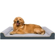 PayUSD Dog Bed for Large Medium Small Dogs Orthopedic Dog Sofa Bed Non Slip Pet Couch with Removable Washable Cover Supportive Egg Crate Foam S to XL, Dark Gray