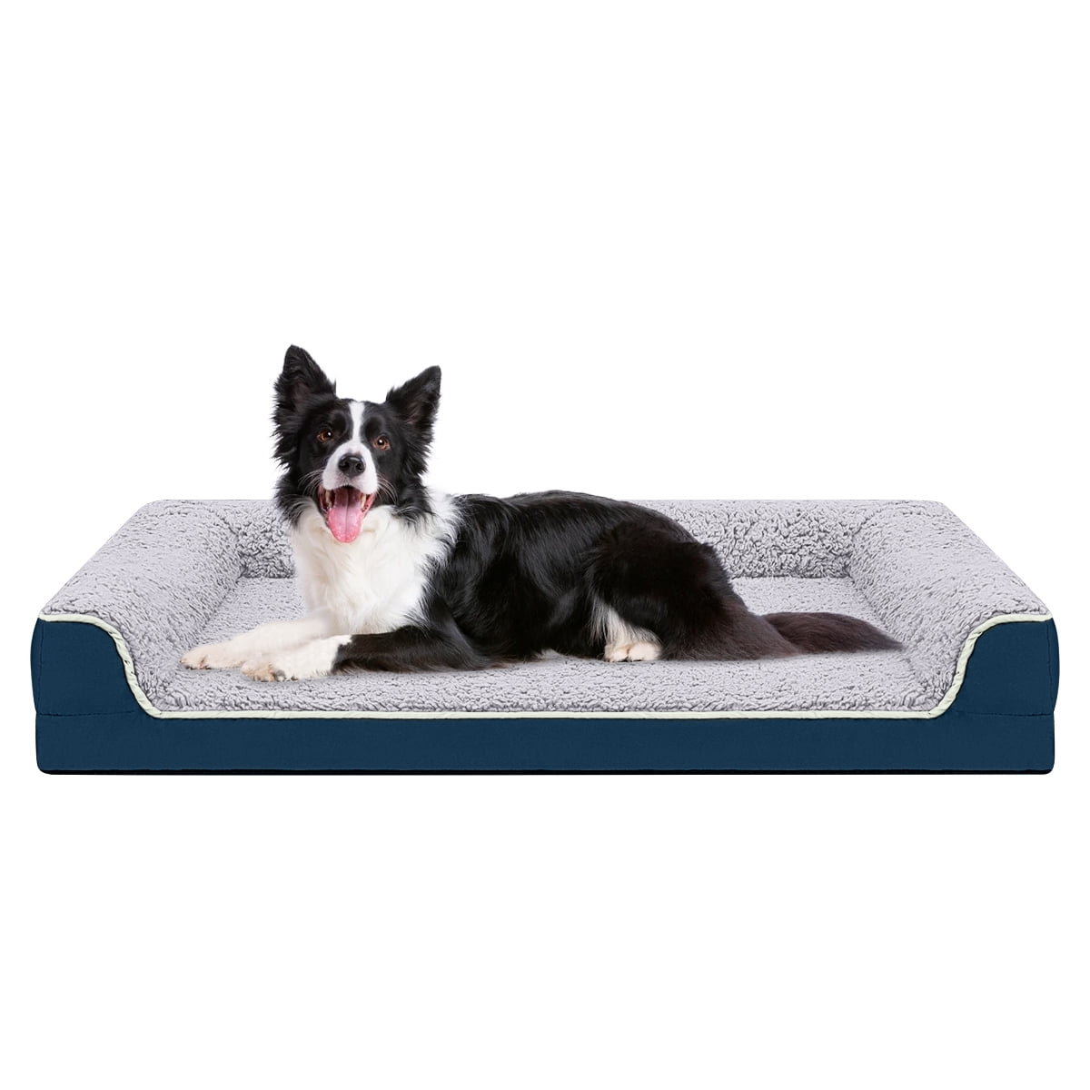 PayUSD Dog Bed for Large Medium Small Dogs Orthopedic Dog Sofa Bed Non Slip Pet Couch with Removable Washable Cover Supportive Egg Crate Foam S to XL - Walmart.com