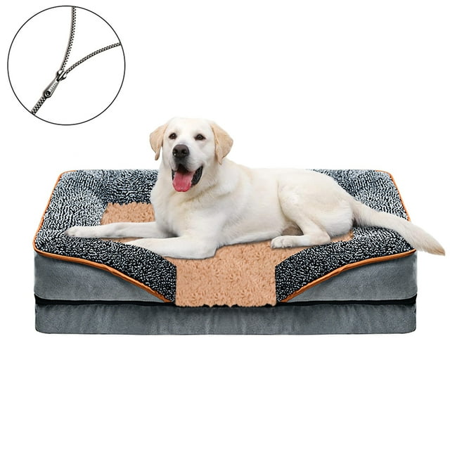 PayUSD Therapeutic Dog Bed, Orthopedic Foam, AntiSkid, XL for L/M/S