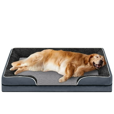 PayUSD Dog Bed for Large Medium Small Dogs Orthopedic Pet Dog Sofa Bed with Removable and Washable Cover S to XL