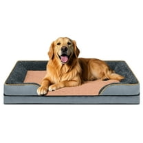 PayUSD Dog Bed for Large Medium Small Dogs Orthopedic Pet Dog Sofa Bed with Removable and Washable Cover S to XL