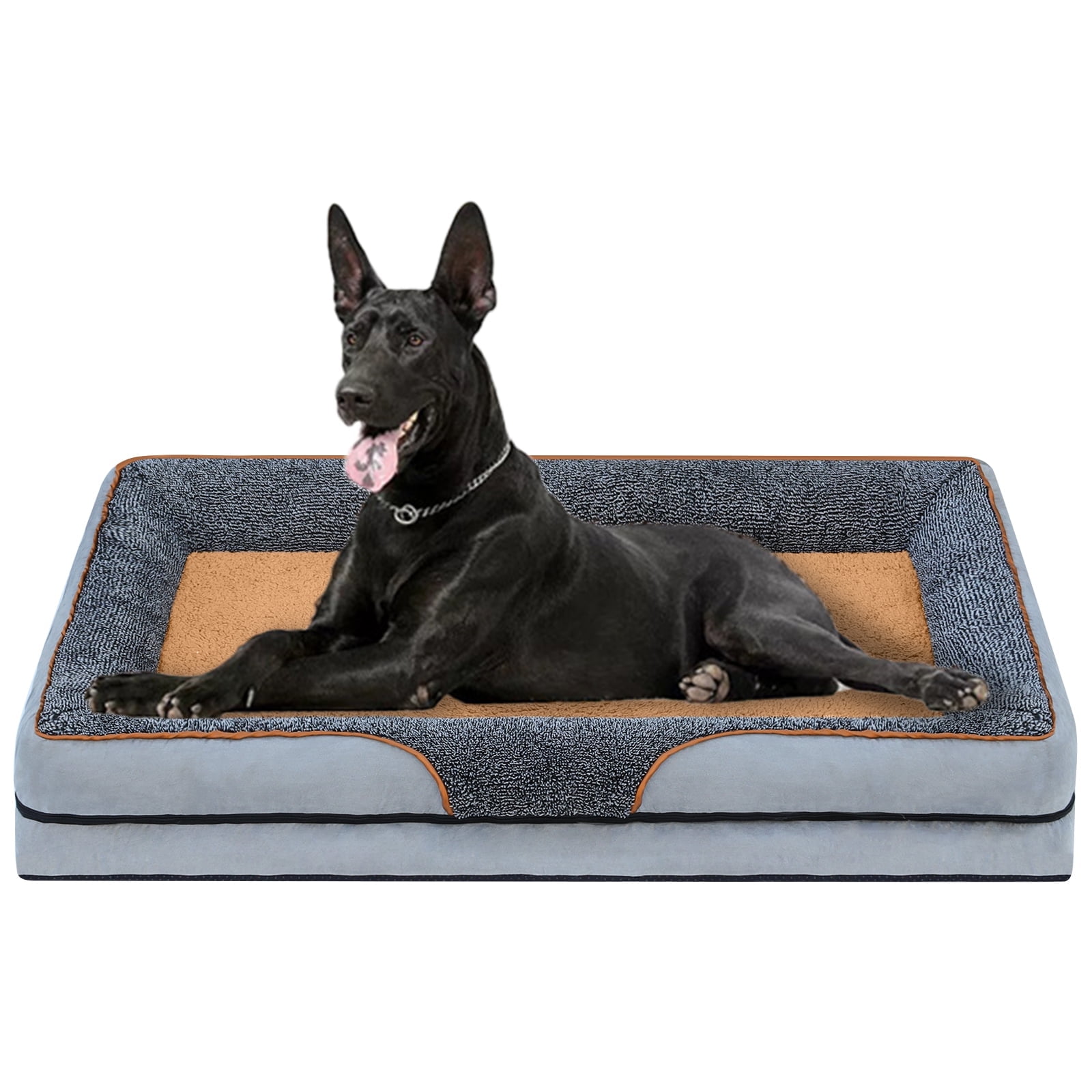 Grey dog bed xl online