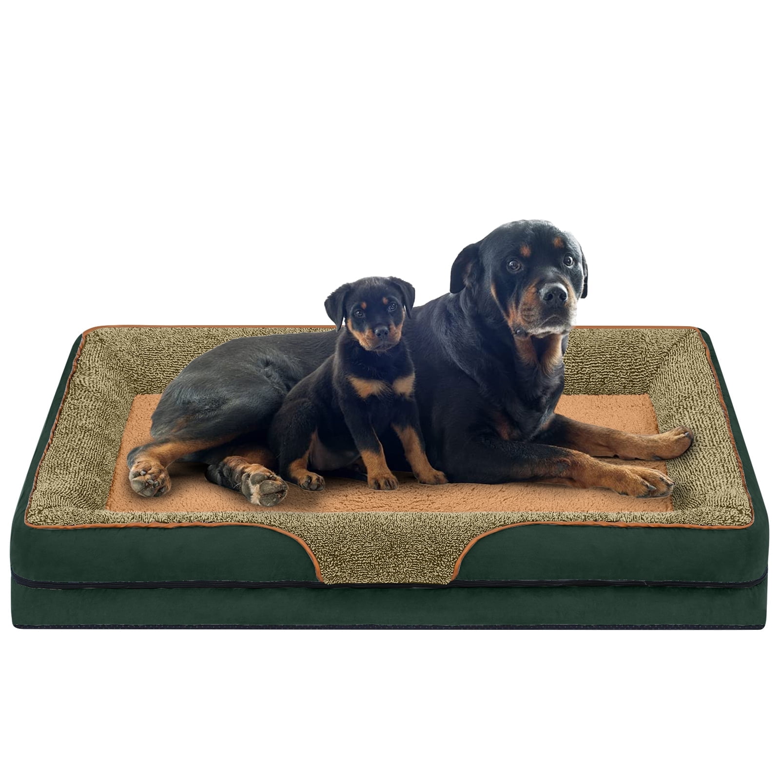 Made4Pets Extra Large Dog Bed XXXL With Sides Memory Foam
