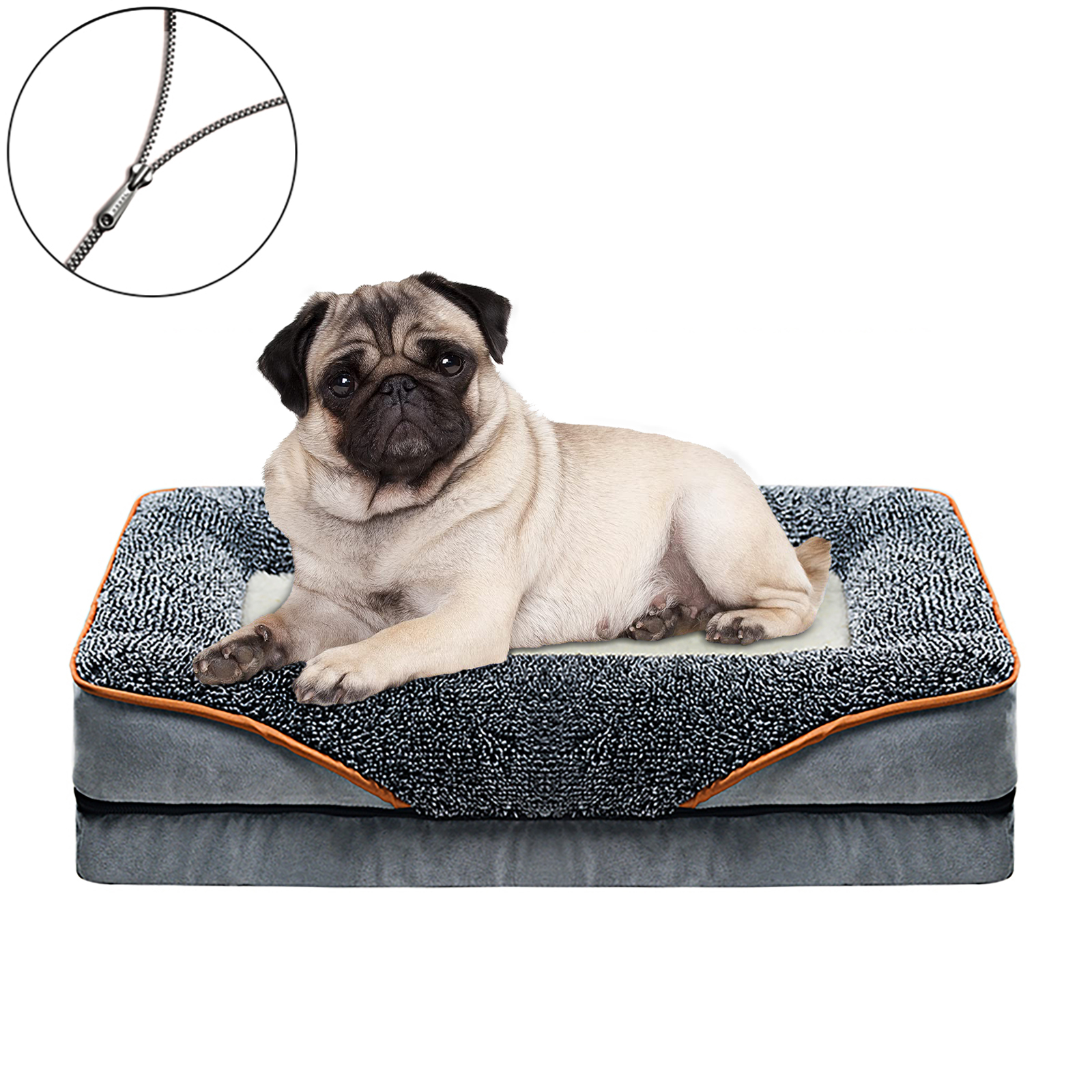 PayUSD Dog Beds for Small Dogs, Orthopedic Dog Bed & Sofa with Removable Washable Cover Dog