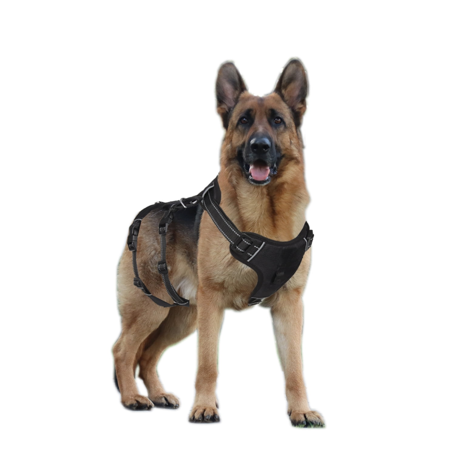 PayUSD Dog Harness for Large Dogs Reflective No-Pull Adjustable Soft ...