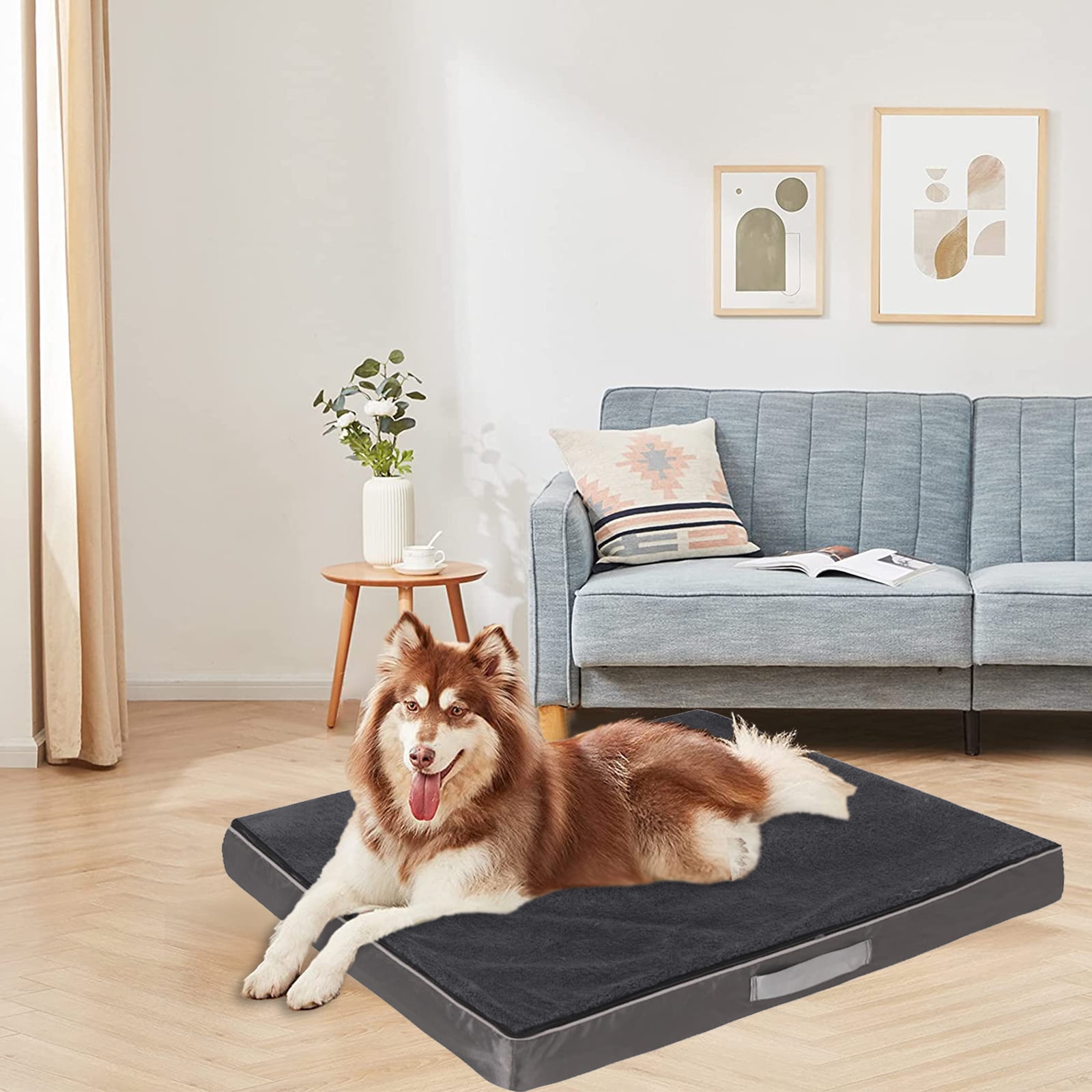 PayUSD Jumbo Dog Bed for Extra Large Dogs Waterproof Thick Dog Beds Big