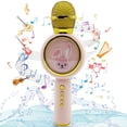 thumbnail image 1 of PayUSD Karaoke Microphone for Kids, Bluetooth Microphone Boy Girls Toys Birthday Christmas Gifts for Kids Adults,  Toys Mic for Girls and Boys Gifts for 3 4 5 6 7 8 + Year Old（Pink）, 1 of 8