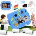 thumbnail image 1 of PayUSD Kids Camera Instant Print, Birthday Christmas Gifts for Girls Boys Age 3-12 1080P Digital Video Camera Print Photos Portable Toddler Toys for 4 5 6 7 8 9 10 Year Old with 32GB SD Card-Blue, 1 of 8