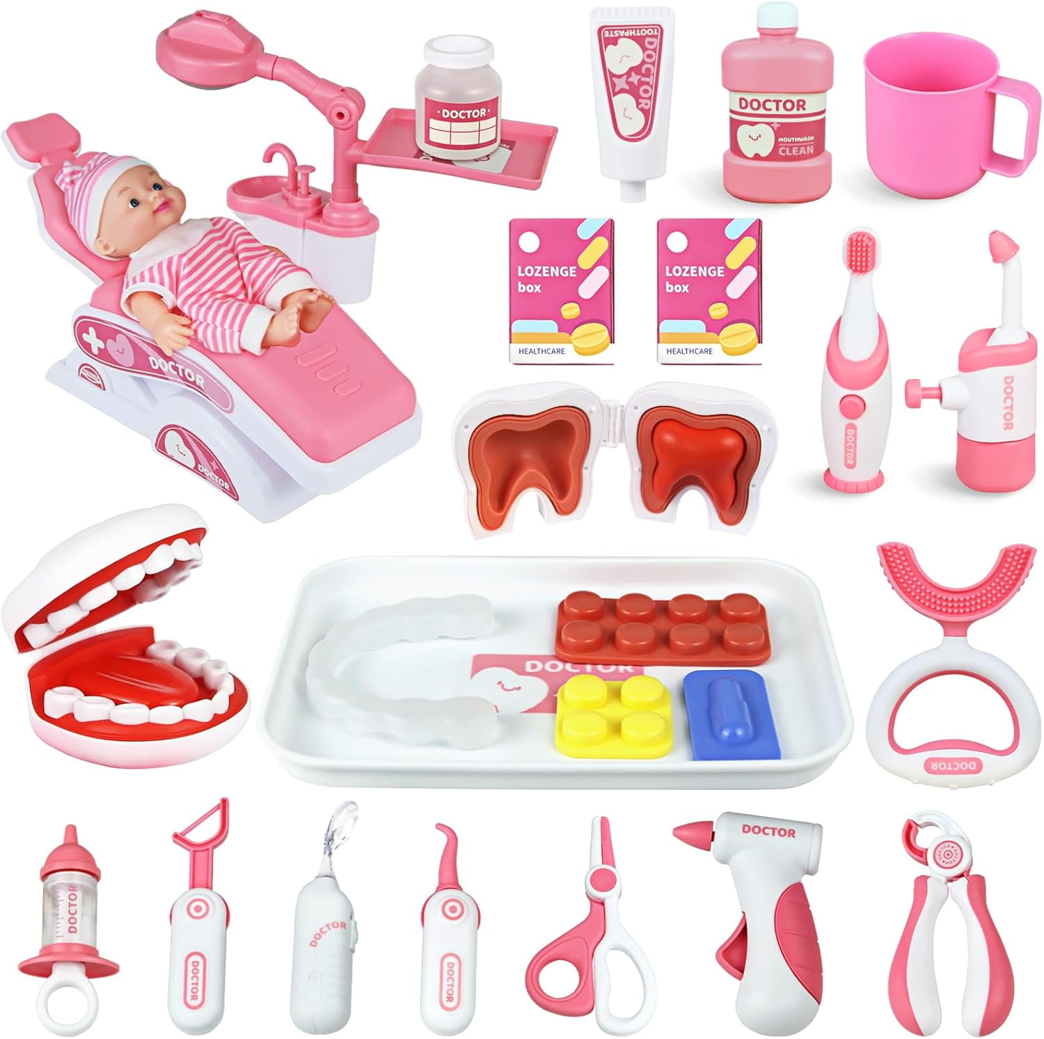 payusd-kids-dentist-play-set-28-pcs-doctor-kit-for-toddlers-3-5-years