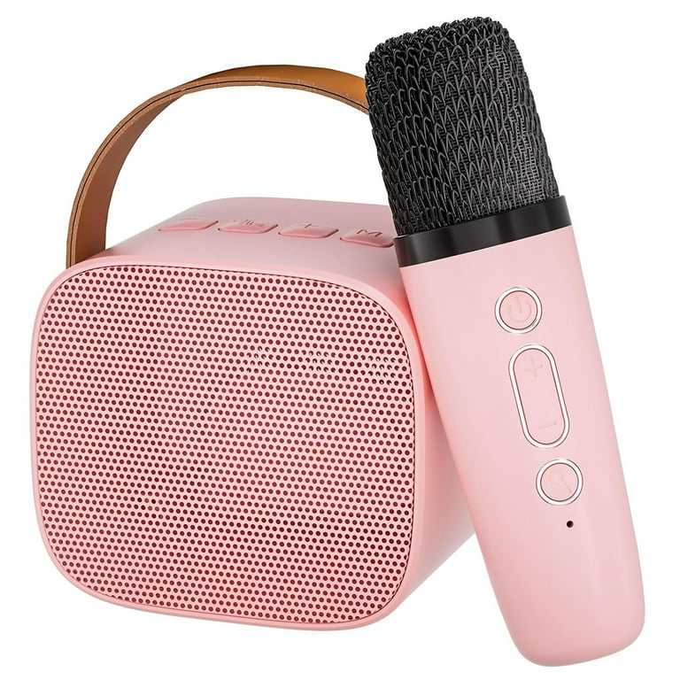 PayUSD Kids Karaoke Machine, Bluetooth Speaker with Wireless Mic