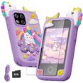 thumbnail image 1 of PayUSD Kids Smart Phone for Girls Boys 32GB Cell Phones Kids Toys Camera Touchscreen HD Dual Phones Christmas Birthday Gift Toddler Learning Education Toy, 1 of 8