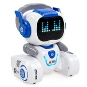 PayUSD RC Robot Toy for Kids Remote Control Robot with Touch Sensing LED Lights Music Gift for Christmas Birthday STEM Educational Toy for Boys Girls