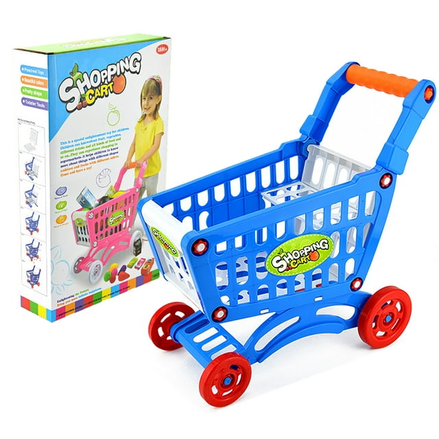 PayUSD Toy Shopping Cart Toddler Shopping Cart, Pretend Grocery Cart
