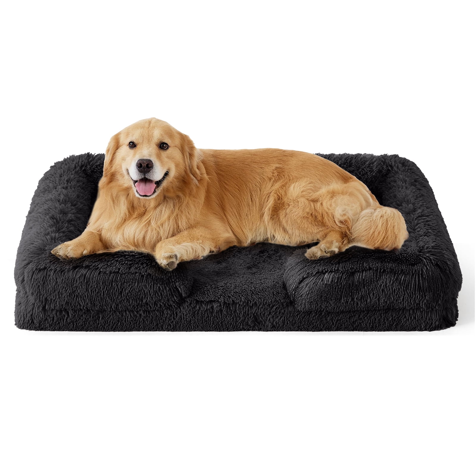 Image result for PayUSD Warming Fluffy Orthopedic Dog Beds for Large Dogs,Dog Bed with ...