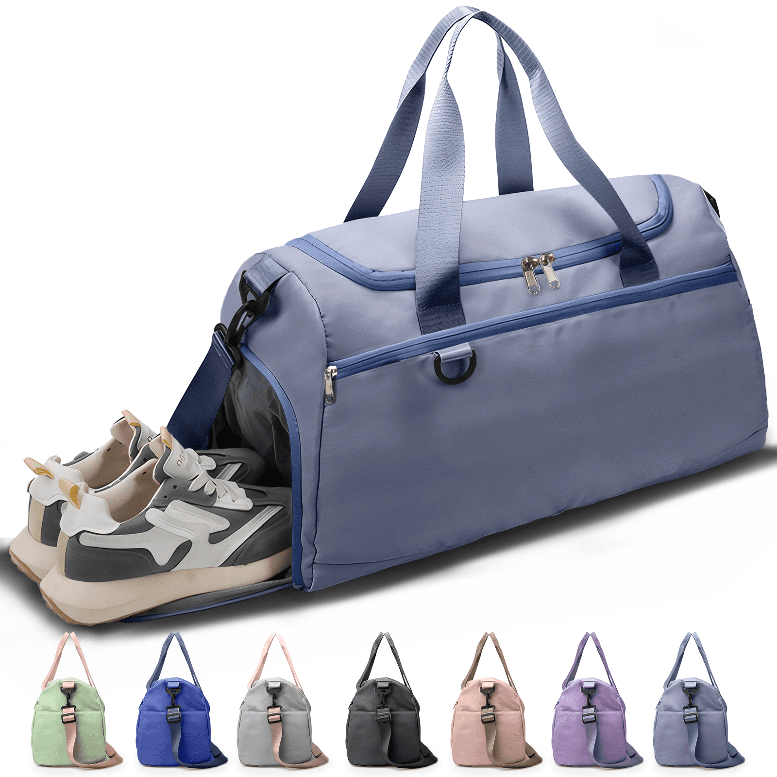 Gynky Travel Duffle Bag Weekender Bags for Women Gym Bag With Shoe ...