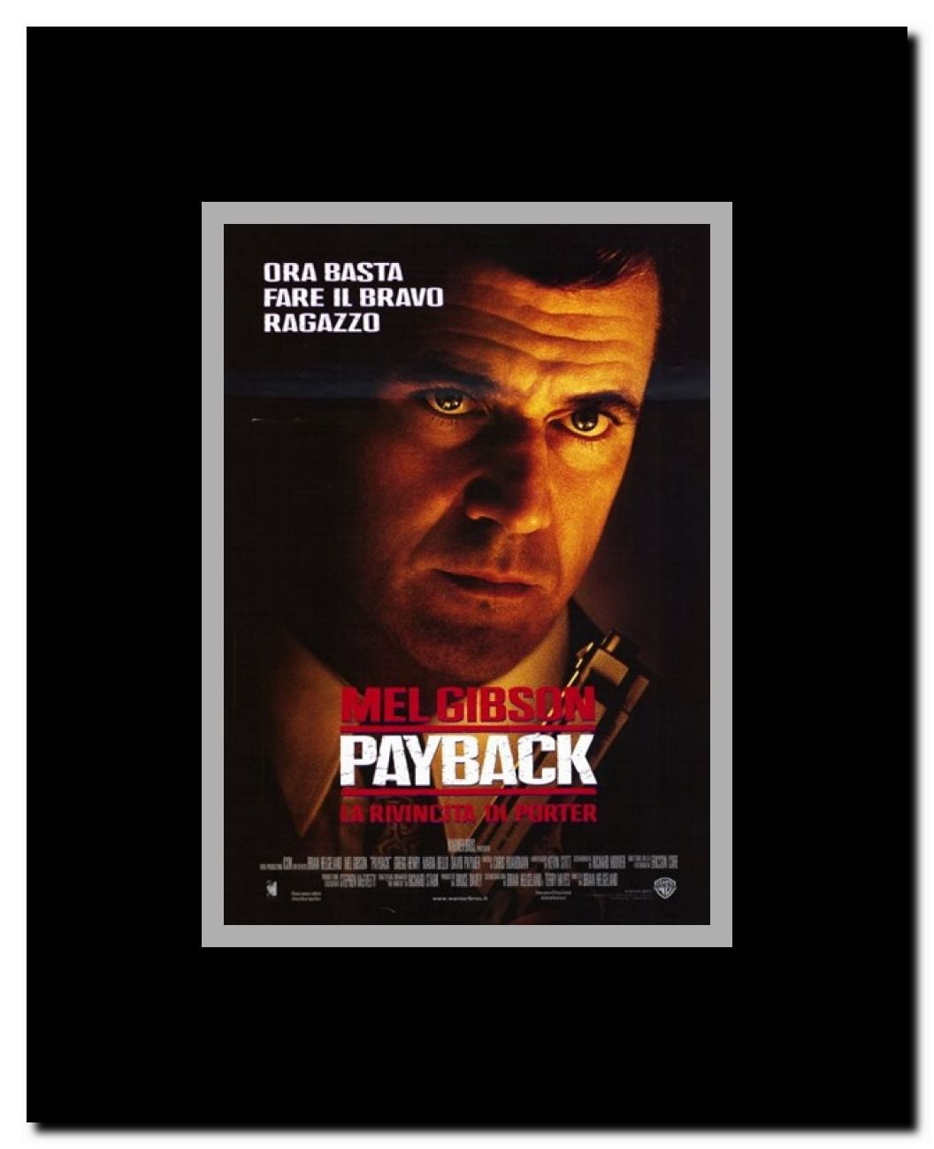 Payback Framed Movie Poster