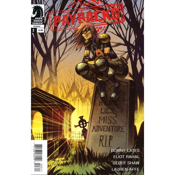 Paybacks, The #3 VF ; Dark Horse Comic Book