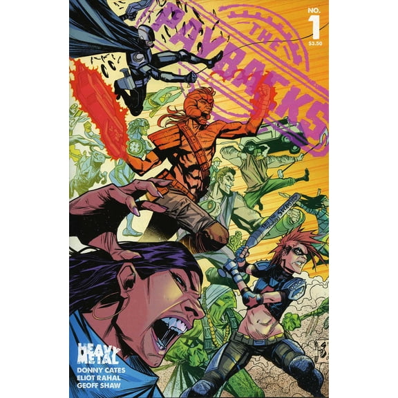 Paybacks, The (Heavy Metal) #1A VF ; Heavy Metal Comic Book