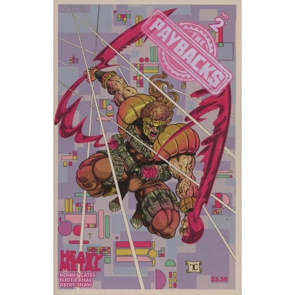 Paybacks, The (Heavy Metal) #2B VF ; Heavy Metal Comic Book