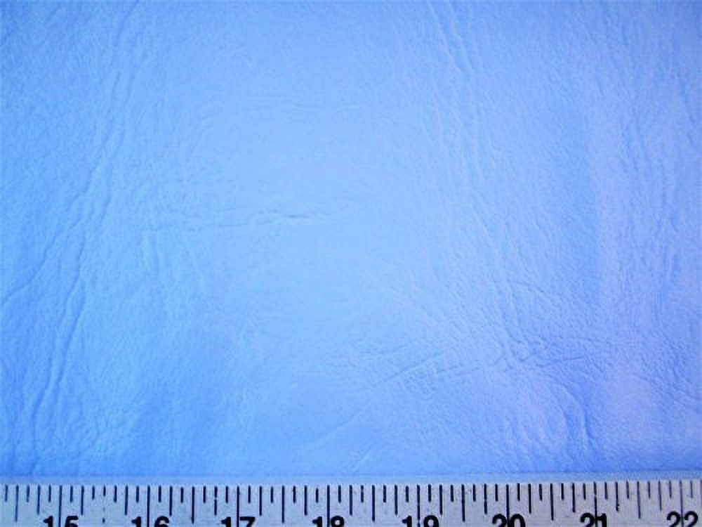 Paylessfabric 10 Yard Lot Fabric Faux Leather Upholstery Pleather Vinyl Carolina Blue PL18