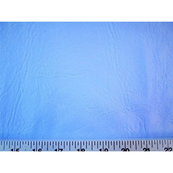 Paylessfabric 10 Yard Lot Fabric Faux Leather Upholstery Pleather Vinyl Carolina Blue PL18