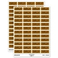 thumbnail image 1 of Payment Due Upon Receipt Double Border Sticker Set - Orange - Matte Finish - 1.25" Mini, 1 of 7