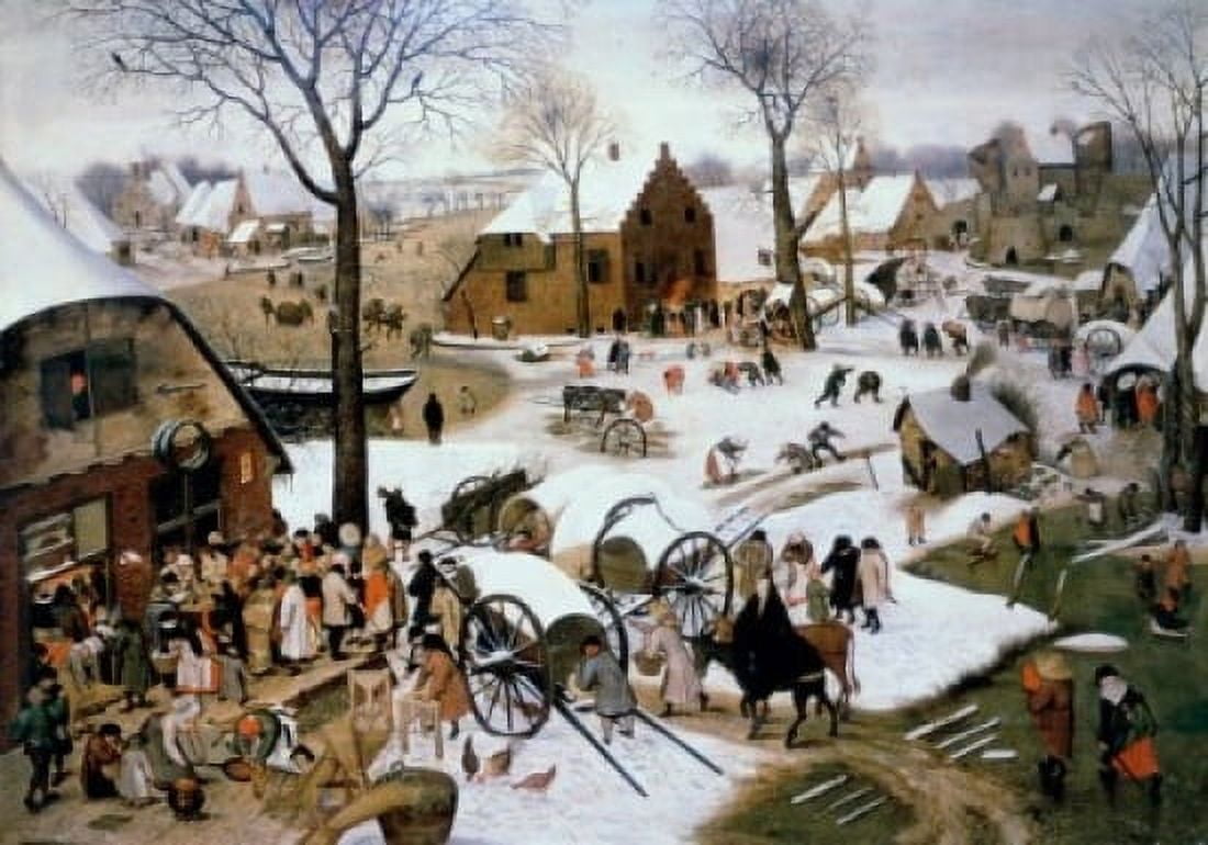 Payment of the Tax at Bethlehem Pieter Bruegel the Younger (ca1564-1638Flemish) Canvas Art - Pieter Bruegel (24 x 36)