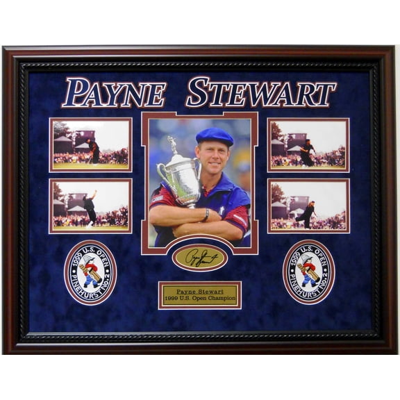 Payne Stewart 1999 US Open Champion Deluxe Framed Photo Picture