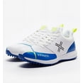 thumbnail image 1 of Payntr V Pimple (White & Blue) Cricket Shoes - 2022, 1 of 7