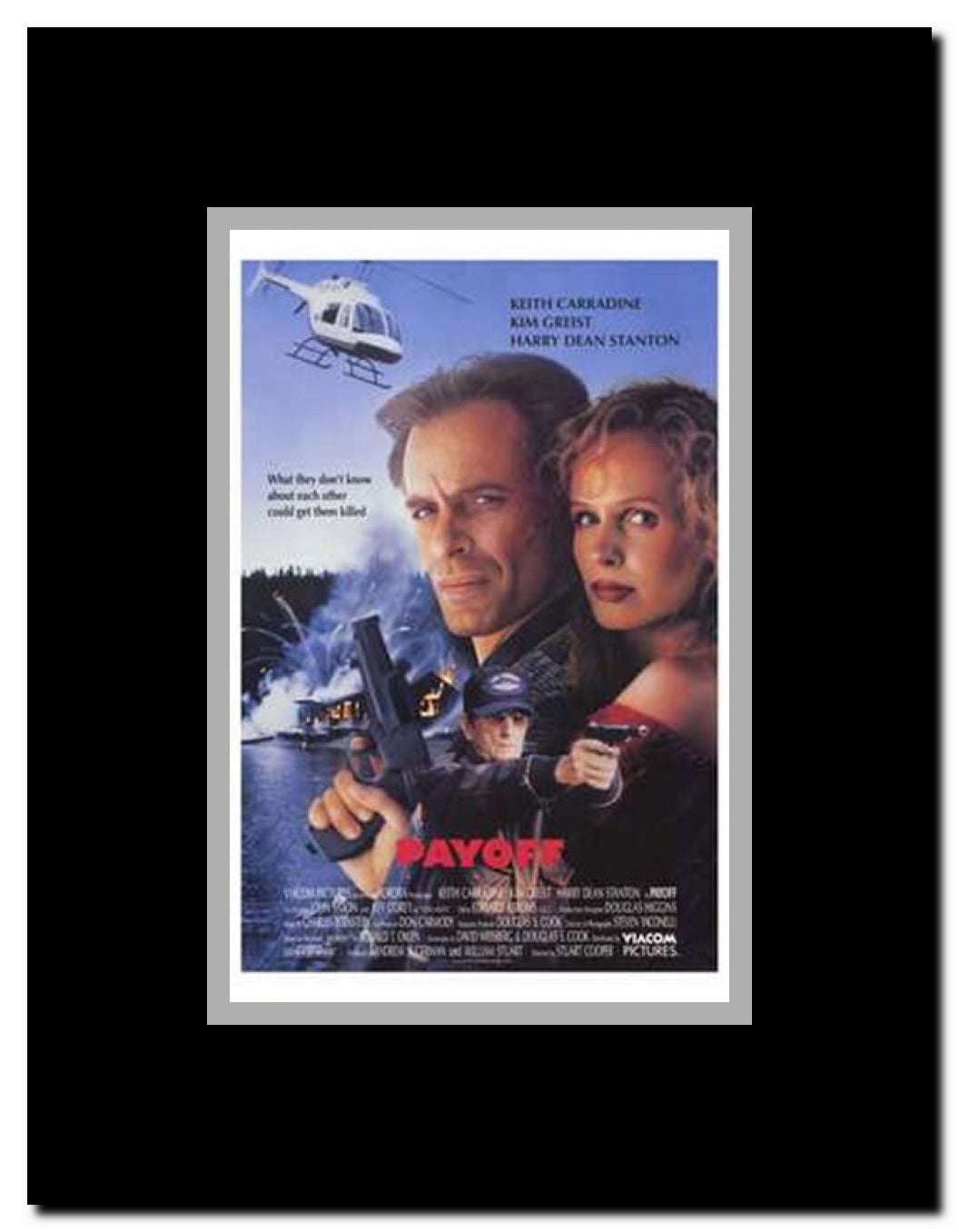 Payoff Framed Movie Poster