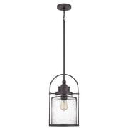 Payson 1-Light Western Bronze Mini Pendant Light