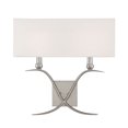 thumbnail image 1 of Payton 2-Light Wall Sconce in Satin Nickel, 1 of 5