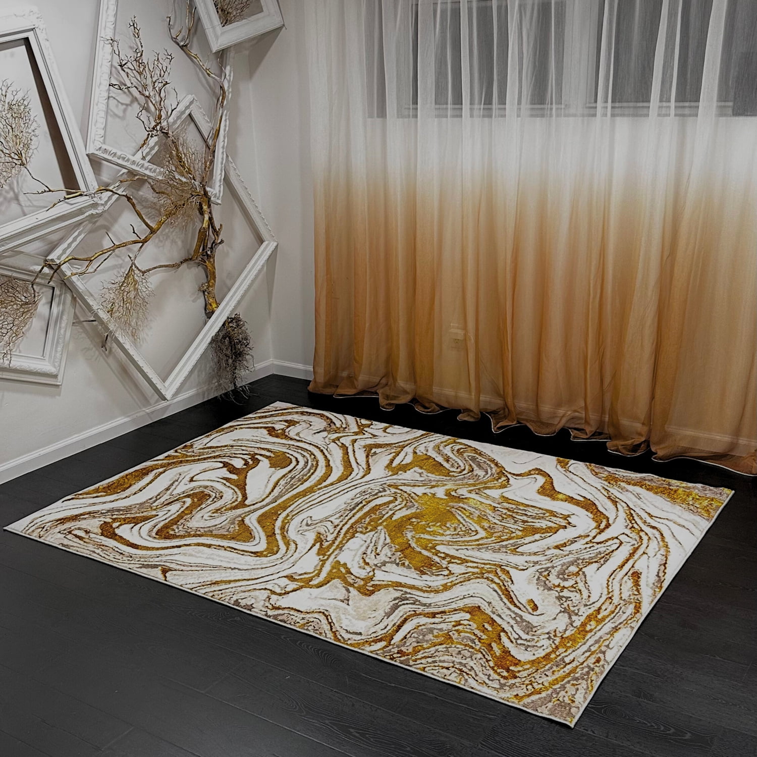 "Paz" Abstract Area Rug