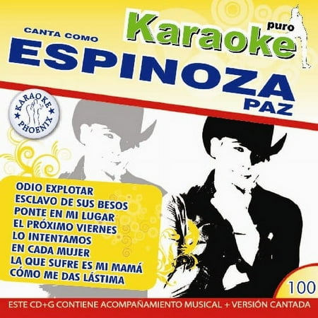 Paz Espinoza - Karaoke - Espinoza Paz - Music & Performance - CD