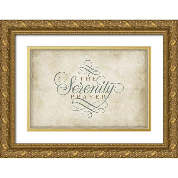 Pazan, Tony 24x17 Gold Ornate Wood Framed with Double Matting Museum Art Print Titled - The Prayer