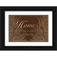 thumbnail image 1 of Pazan, Tony 32x23 Black Ornate Wood Framed with Double Matting Museum Art Print Titled - Home And Heart, 1 of 4
