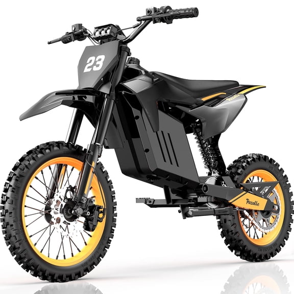 Pazolle X1 3500W 48V 30Ah Fat Tire Full Suspension EMTB | UL2849 Certified Adjustable Speed Off-Road E-Bike for Adults (Orange)