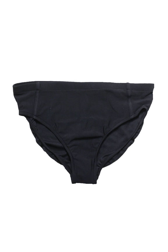 Black Tummy Control Bikini Bottom 16