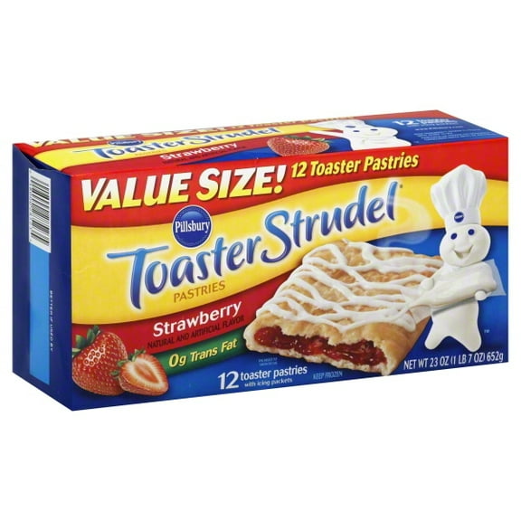 Pb Toaster Strudel Strawberry 12 Ct