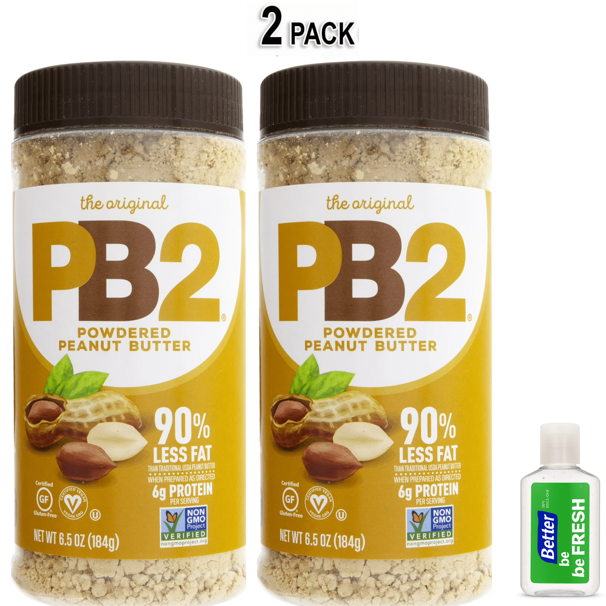 Pb2 Plant based Powdered Peanut Butter in a Jar- 6.5 oz