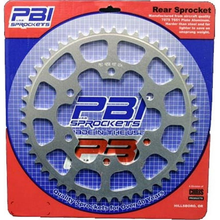 Pbi Sprockets Aluminum Rear Sprocket 61T 7068-61 - Walmart.com