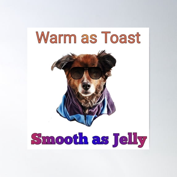 Pbj Shirts Poster Wall Art, Modern Wall Decor For Living Room Bedroom, 30x30 UNFRAMED