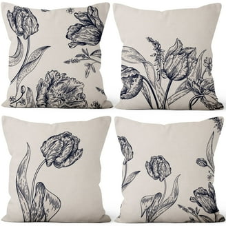 Nestl Velvet Throw Pillow Covers Solid Rectangle Soft Decorative