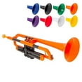 thumbnail image 1 of Pbone Plastic Trumpet 2.0, Orange, 1 of 7