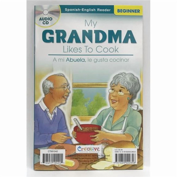 Creative Teaching Materials Spanish-English Book W/CD-My Grandma Likes To Cook