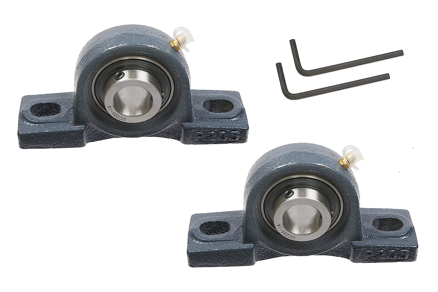 Pc) 7/8" Pillow Block Bearing with Housing UCP205-14 Solid Base P205