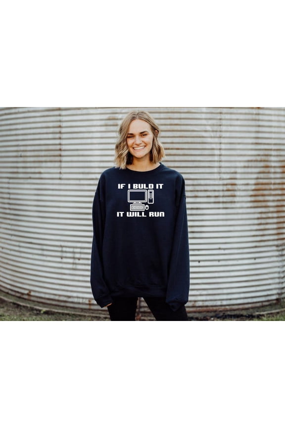 Pc Builder Sweatshirt, Computer Nerd Sweatshirt, Computer Geek Sweatshirt, PC Video Gamer Sweatshirt, Computer Teacher Sweatshirt, F4666 All Size S-5Xl