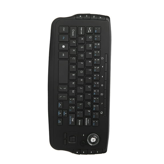 Pc E30 2.4GHz Wireless Keyboard With Trackball Mouse Scroll Wheel Remote Control For  TV BOX  PC Notebook Silver